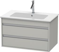 Duravit Ketho Asma dolap ünitesi 800 mm Beton Gri Mat Dekor KT642900707