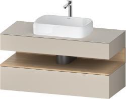 Duravit Studio F. A. Porsche Collection Asma dolap ünitesi 1200 mm Taupe Süper Mat QA4732030830010