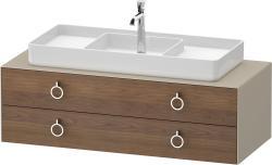 Duravit White Tulip Asma dolap ünitesi 1300 mm Amerikan Ceviz masif WT4992M77600000