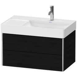 Duravit XSquare Asma dolap ünitesi 784 mm Siyah Meşe XS416901616