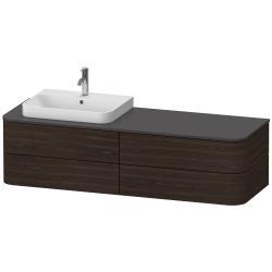 Duravit Happy D.2 Asma dolap ünitesi 1600 mm Fırçalanmış Ceviz HP4973L69690010