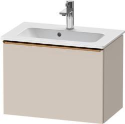 Duravit D-Neo Asma dolap ünitesi Taupe Dekoru Taupe Mat Dekor, Kulp Bronz DE4268004910000