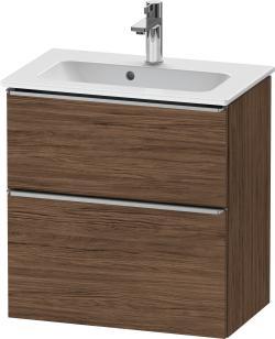 Duravit D-Neo Asma dolap ünitesi 610 mm Koyu Ceviz Dekor DE4368070210000
