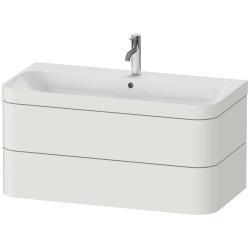 Duravit Happy D.2 c-bonded Asma dolap 975 mm İskandinav Beyazı Saten Mat Lake HP4638O3939