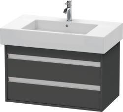 Duravit Ketho Asma dolap ünitesi 800 mm Grafit Mat KT664004949