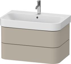 Duravit Happy D.2 Asma dolap ünitesi 775 mm Taupe Saten Mat Lake