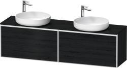 Duravit Vitrium Asma dolap ünitesi 1600 mm Siyah Meşe VT4784B1616000W
