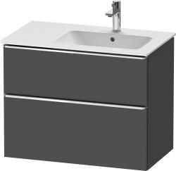 Duravit D-Neo Asma dolap ünitesi 810 mm Grafit Mat DE4367010490000