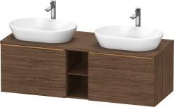 Duravit D-Neo Asma dolap ünitesi 1400 mm Koyu Ceviz Dekor DE4950B04210000