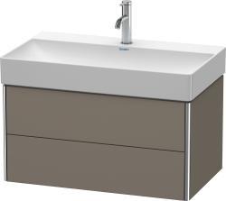 Duravit XSquare Asma dolap ünitesi 784 mm Flanel Gri Saten Mat Lake XS416209090