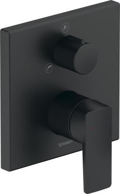 Duravit Manhattan Ankastre küvet bataryası 150 mm Siyah Mat