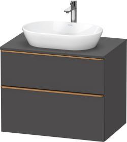 Duravit D-Neo Asma dolap ünitesi 800 mm Grafit Mat DE4967004490000