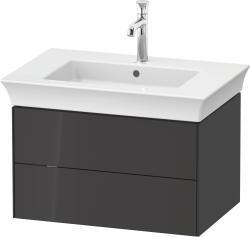 Duravit White Tulip Asma dolap ünitesi 684 mm Grafit Parlak WT43410H1H1