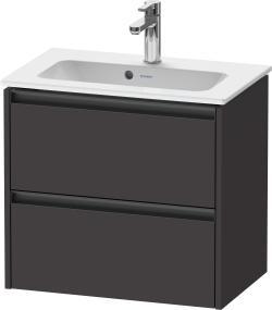 Duravit Ketho.2 Asma dolap ünitesi 610 mm Grafit Süper Mat K25255080800000