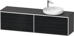 Duravit Vitrium Asma dolap ünitesi 1600 mm Siyah Meşe VT4783R1649000W