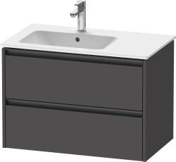Duravit Ketho.2 Asma dolap ünitesi 810 mm Grafit Mat K25267049490000