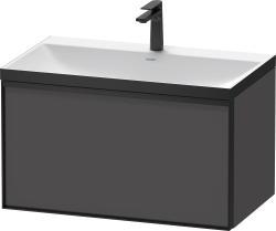 Duravit Vitrium c-bonded Asma dolap 800 mm Grafit Mat VT4286O4949000G