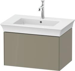 Duravit White Tulip Asma dolap ünitesi 684 mm Taş Grisi Parlak WT42410H2H2