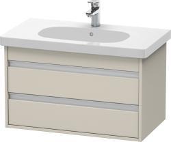 Duravit Ketho Asma dolap ünitesi 800 mm Taupe Dekoru KT664709191