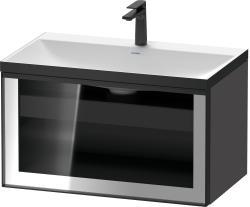 Duravit Vitrium c-bonded Asma dolap 800 mm Parsol grey Glossy, Glass VT4296O4949001G