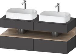 Duravit Studio F. A. Porsche Collection Asma dolap ünitesi 1400 mm Grafit Mat QA4767055490000