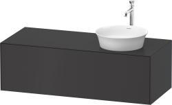 Duravit White Tulip Asma dolap ünitesi 1300 mm Grafit Saten Mat WT4977R58580010