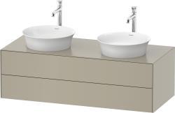 Duravit White Tulip Asma dolap ünitesi 1300 mm Taupe Saten Mat Lake WT4988B60600010