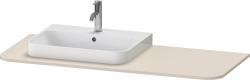 Duravit Happy D.2 Tezgah 1300 mm Taupe Süper Mat HP031KL8383