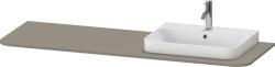 Duravit Happy D.2 Tezgah 1600 mm Taş Grisi Saten Mat Lake HP031HR9292