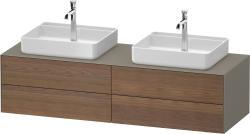 Duravit White Tulip Asma dolap ünitesi 1600 mm Amerikan Ceviz masif WT4868B77920000