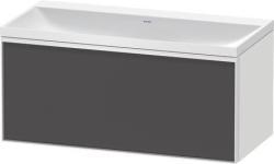 Duravit Vitrium c-bonded Asma dolap 1000 mm Grafit Mat VT4287N4918001W