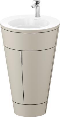Duravit Starck 1 c-bonded yerden dolap 560 mm Taupe Saten Mat Lake S19513O10600000