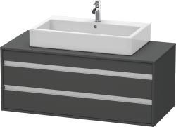 Duravit Ketho Asma dolap ünitesi 1200 mm Grafit Mat KT665604949