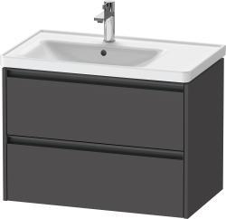 Duravit Ketho.2 Asma dolap ünitesi 784 mm Grafit Mat K25285049490000