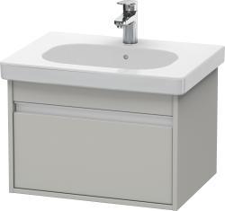 Duravit Ketho Asma dolap ünitesi 600 mm Beton Gri Mat Dekor KT667000707