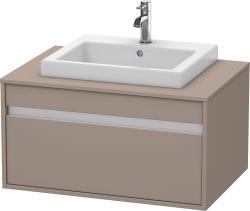 Duravit Ketho Asma dolap ünitesi 800 mm Bazalt Mat KT679404343