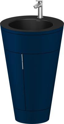 Duravit Starck 1 c-bonded yerden dolap 560 mm Gece Mavisi Saten Mat Lake S19514O70980000