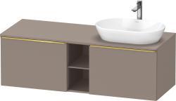 Duravit D-Neo Asma dolap ünitesi 1400 mm Bazalt Mat DE4950R34430000