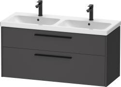 Duravit D-Code Asma dolap ünitesi 1184 mm Grafit Mat DC46740BD490000