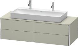 Duravit XSquare Asma dolap ünitesi 1400 mm Taupe Saten Mat Lake XS4915M6060