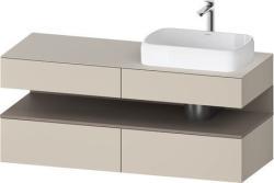 Duravit Studio F. A. Porsche Collection Asma dolap ünitesi 1400 mm Taupe Süper Mat QA4766043830000