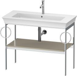 Duravit White Tulip Metal konsol 984 mm Taupe Saten Mat Lake WT4547B6060