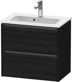 Duravit Ketho.2 Asma dolap ünitesi 610 mm Siyah Meşe K25255016160000