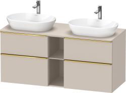 Duravit D-Neo Asma dolap ünitesi 1400 mm Taupe Dekoru DE4970B34910000