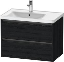 Duravit Ketho.2 Asma dolap ünitesi 784 mm Siyah Meşe K25285016160000