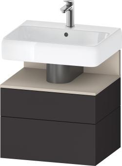 Duravit Studio F. A. Porsche Collection Asma dolap ünitesi 590 mm Grafit Süper Mat QA4393083800010