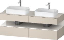Duravit Studio F. A. Porsche Collection Asma dolap ünitesi 1600 mm Taupe Süper Mat QA4779022830010