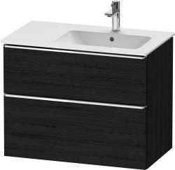 Duravit D-Neo Asma dolap ünitesi 810 mm Siyah Meşe DE4367010160000
