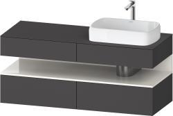 Duravit Studio F. A. Porsche Collection Asma dolap ünitesi 1400 mm Grafit Mat QA4766022490010