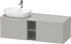Duravit D-Neo Asma dolap ünitesi 1400 mm Beton Gri Mat Dekor DE4950L10070000